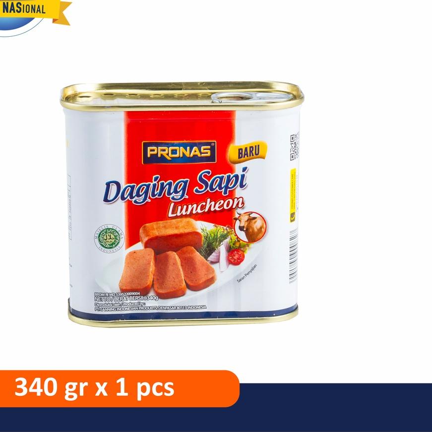 

BRANDS FESTIVAL Pronas Luncheon Sapi (Daging Blok Serbaguna) 340 g !