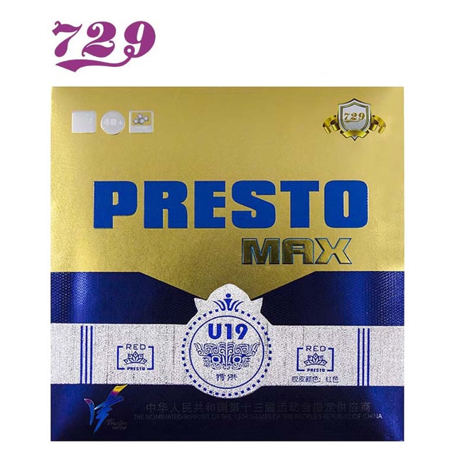 729 Friendship Karet / Rubber Presto Max Spin (LICIN)