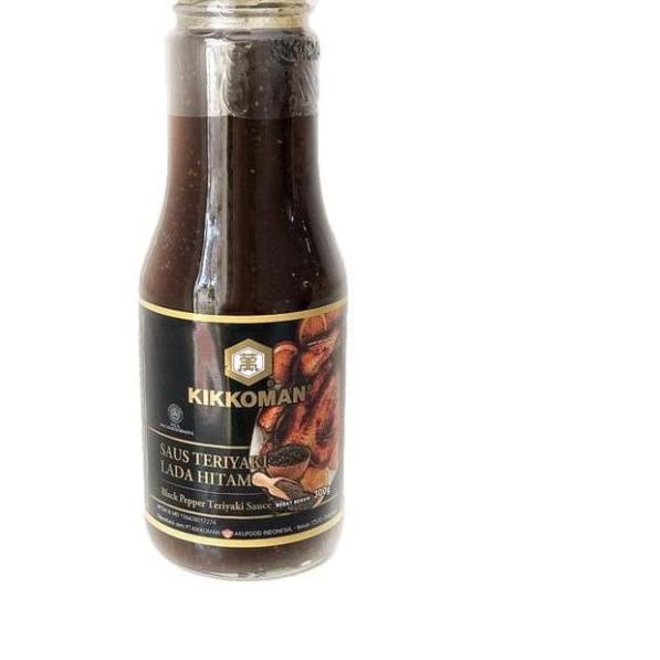 

➦ Kikkoman Black Pepper Teriyaki Sauce - Saus Teriyaki Lada Hitam 300g ➳