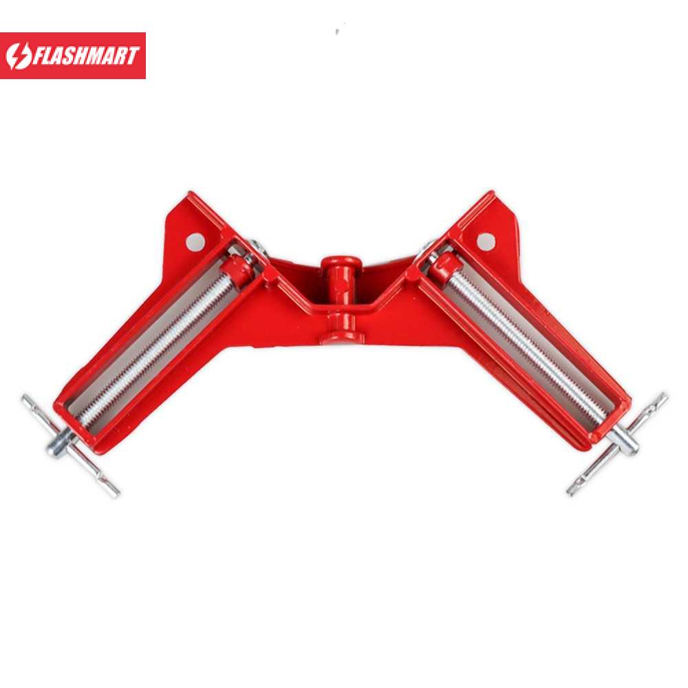 Flashmart Corner Clamp Penjepit Sudut Frame Kayu Angle 90 Derajat 75mm - ZK147