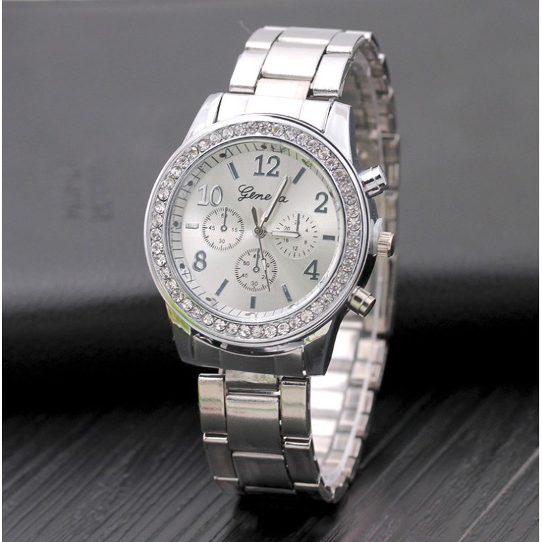 FYGALERY J132 Jam Tangan Rantai Pria Jam Analog Couple Fashion Unisex