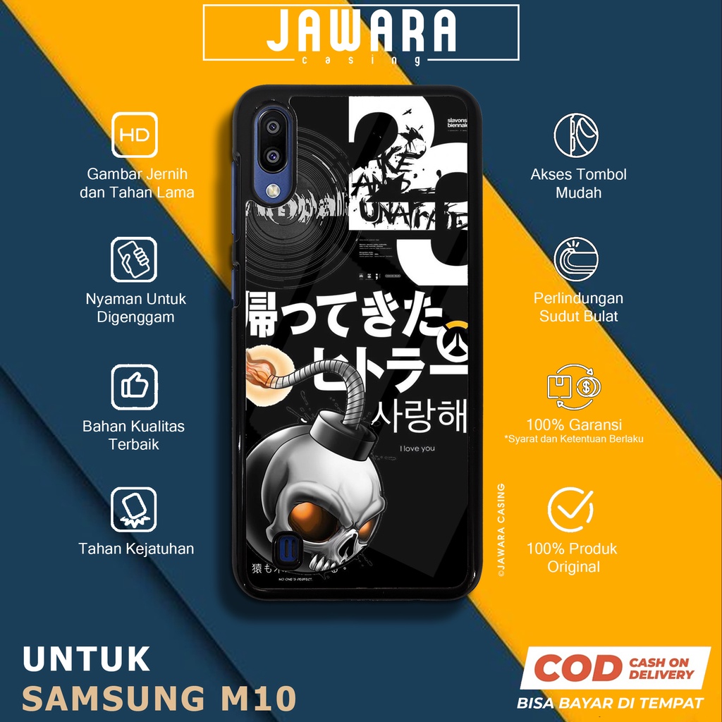 Case Samsung M10 Casing Samsung M10 Jawara Casing [JPNR] Case Glossy Case Aesthetic Custom Case Anim