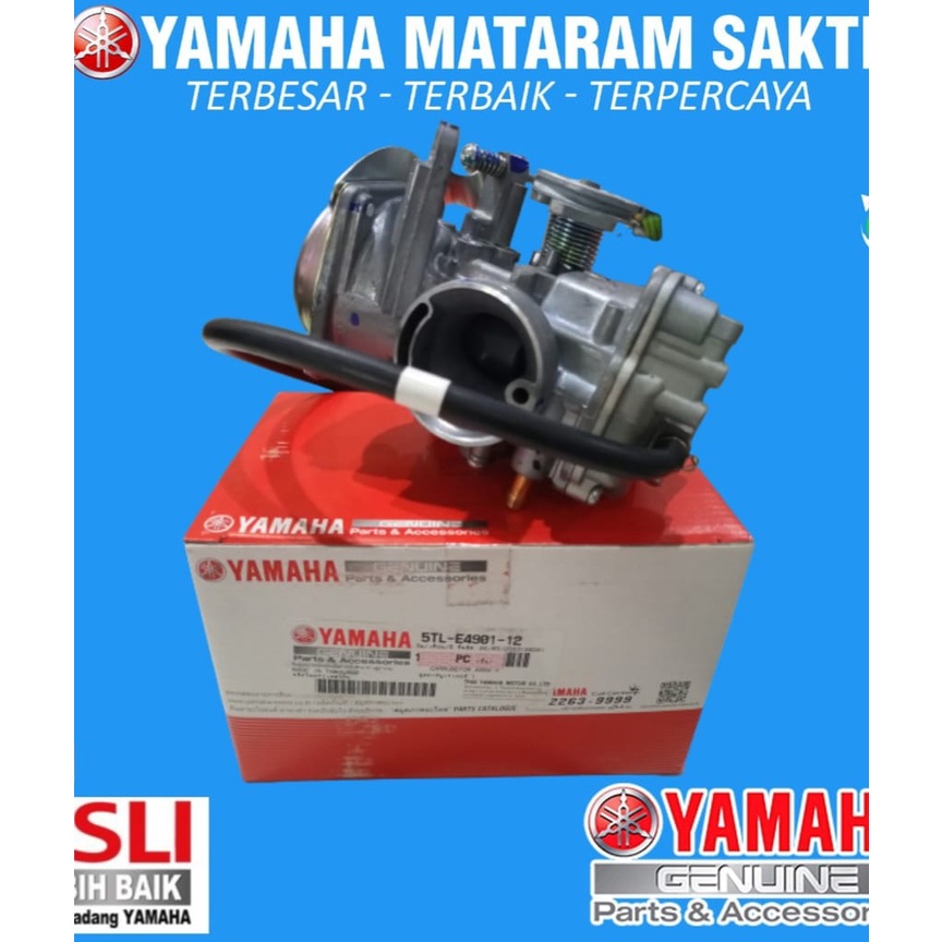 CARBURATOR ASSY KARBURATOR MIO ORIGINAL 5TL-E4901-12