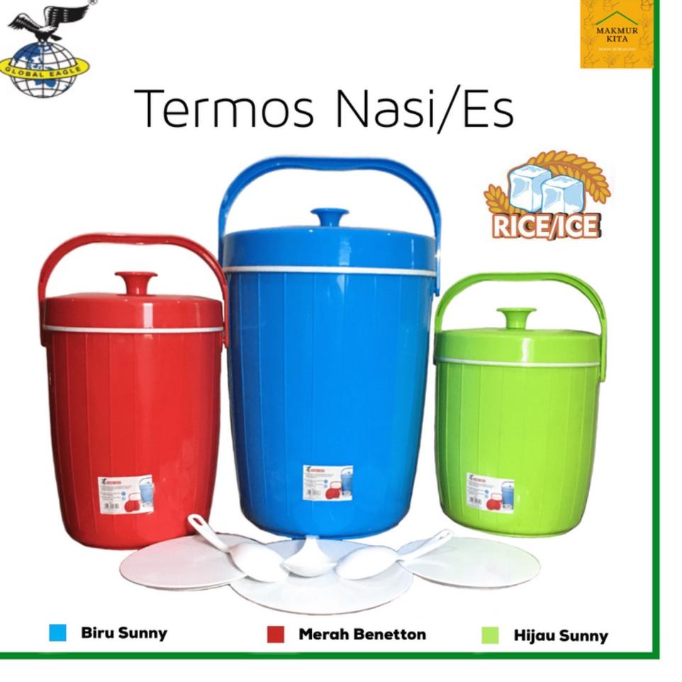 ○ (DISKON) Termos Nasi Es 14 17 21 26 30 Global Eagle / Termos Nasi Besar / Termos Es Besar / Termos