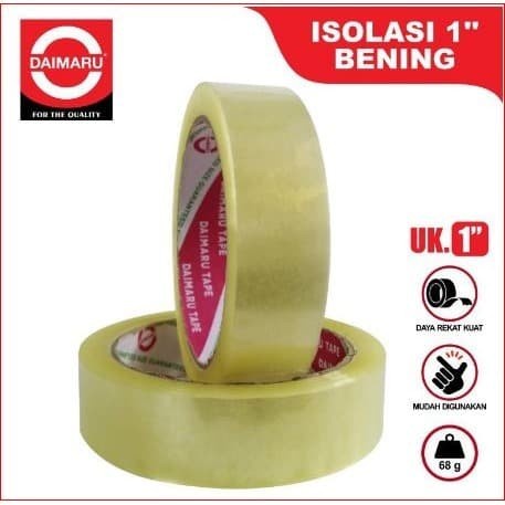

Isolasi / Cellotape Daimaru 0.5 inch / 1 inch