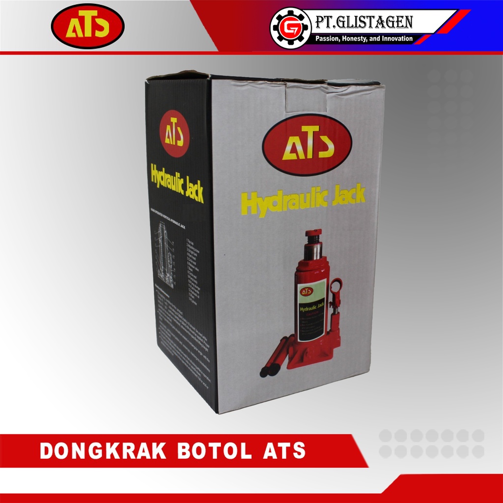 ATS Dongkrak Botol 20 Ton - Hydraulic Jack 20 Ton