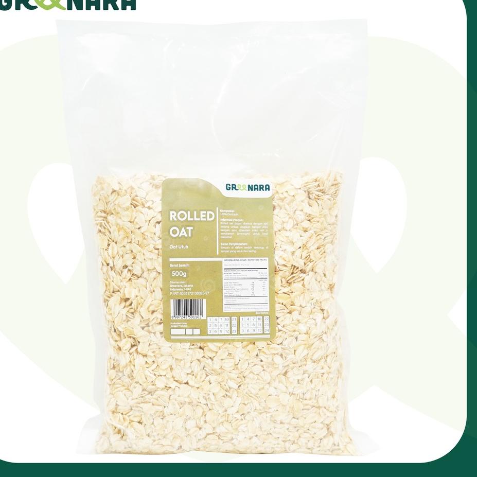 

Sikat HabisG1s6R Rolled Oat Natural 500gr / Regular