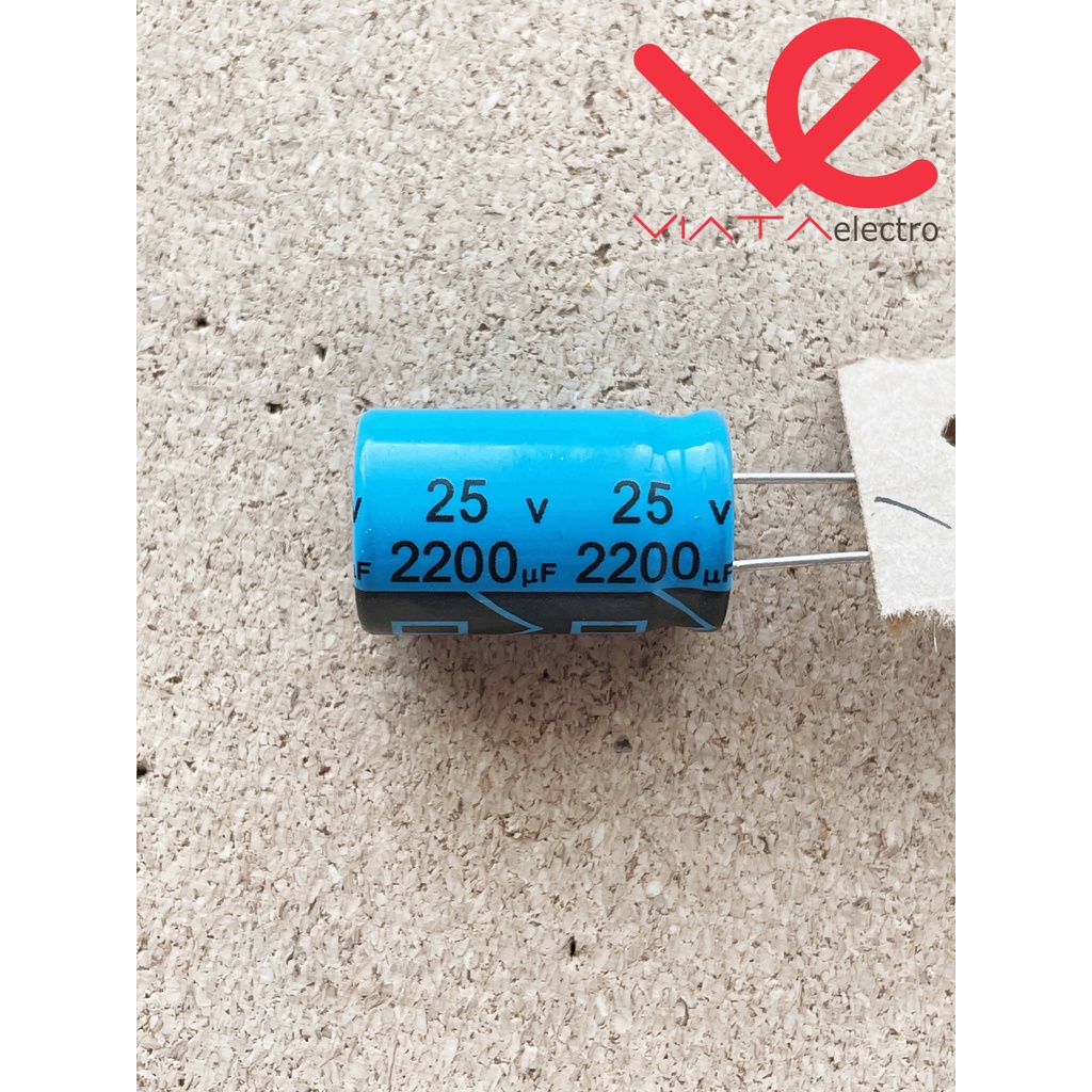 KAPASITOR ELCO 2200UF 25V ROLL (1 BUAH) KAPASITOR CAPACITOR ELKO KAPASITOR 2200 UF 25 V ROLL