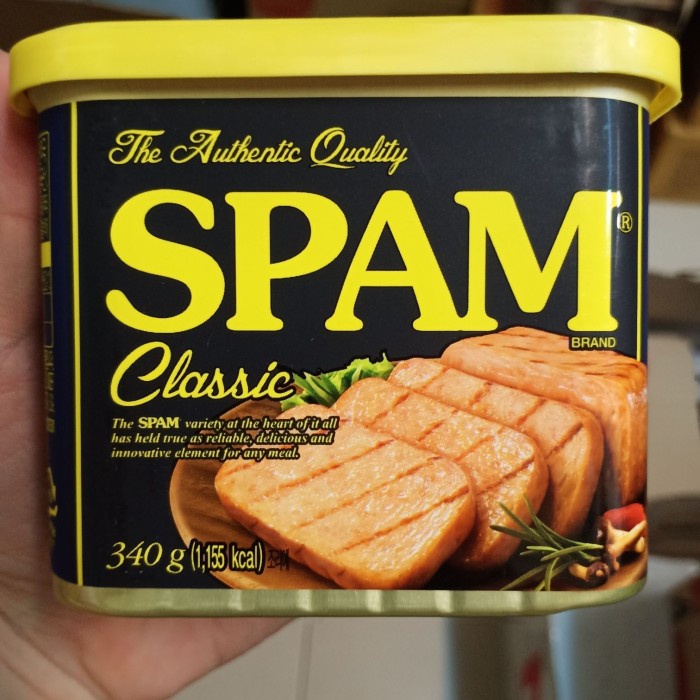 

Spam Korea Meat 300 Gram Tidak Halal