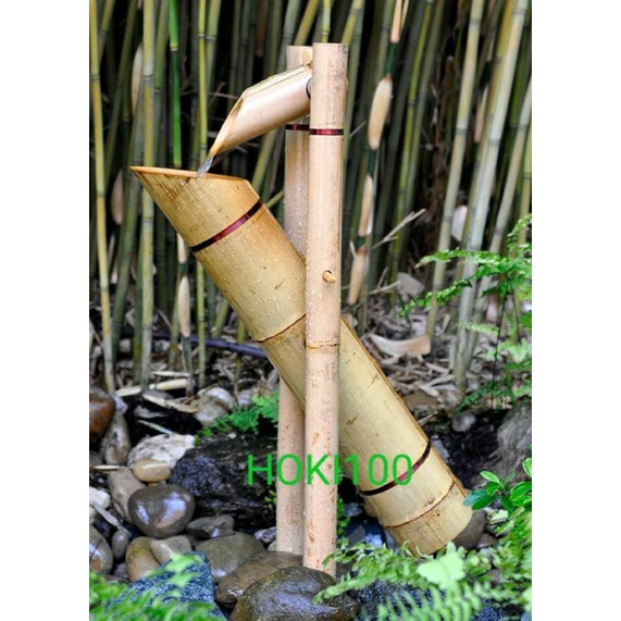 PANCURAN JUNGKAT JUNGKIT BERSUARA pancuran air dari bambu,pancuran bambu,air mancur bambu,pancuran k