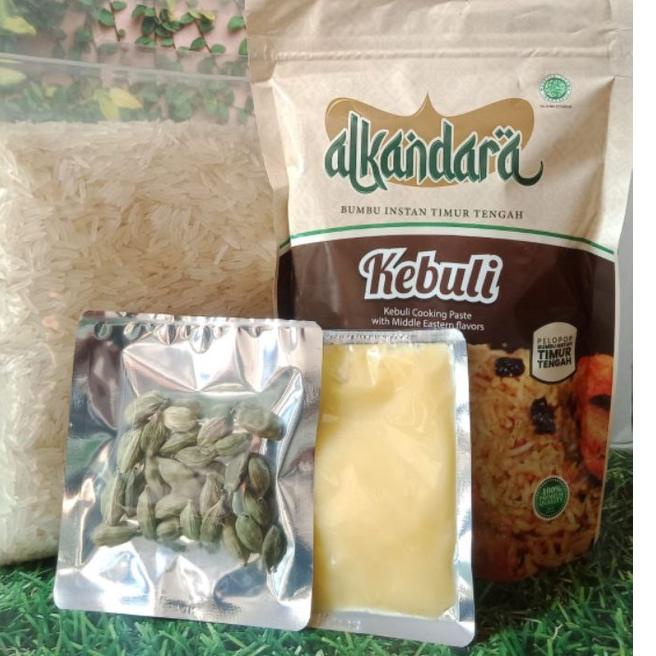 

☆ Paket NASI KEBULI, KABSAH, BRIYANI INSTAN bumbu Alkandara ◙