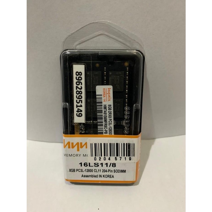 MEMORY LAPTOP HYNIX SODIM DDR3L 8GB 12800