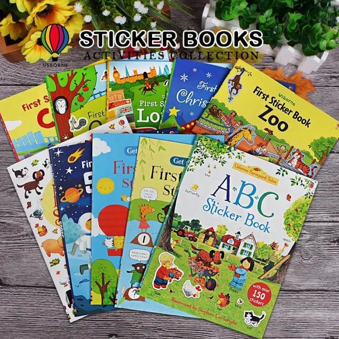 

Usborne First Sticker Book Buku Edukasi Dini Anak Sticker 2