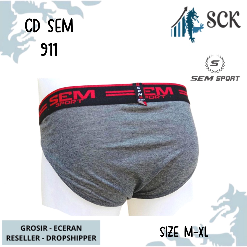 [ISI 3] CD Pria SEM SPORT MIKA 911 / Celana Dalam Pria / Cd Cowok Dewasa
