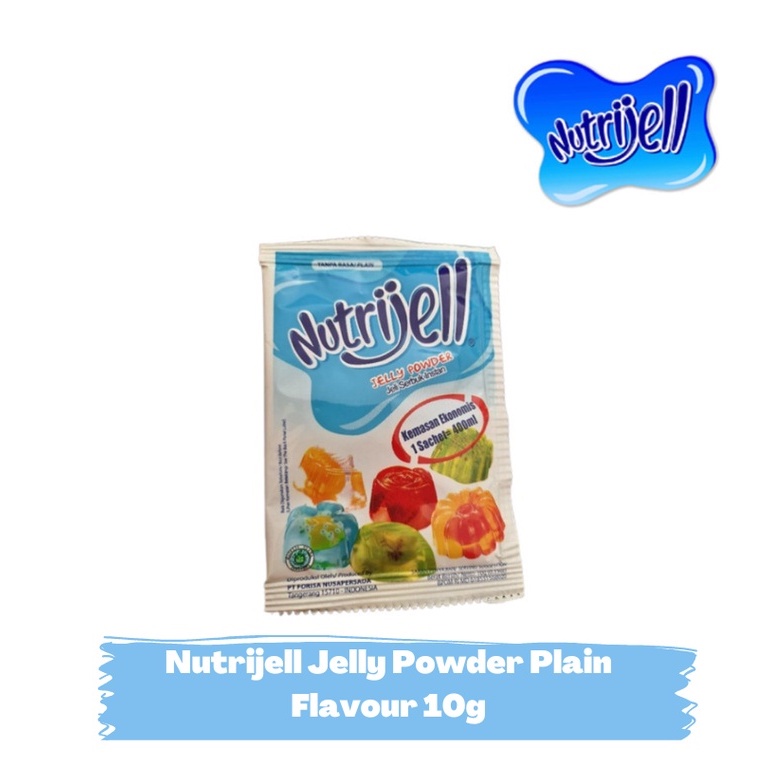 

Nutrijell Plain Tanpa Rasa 10 gram