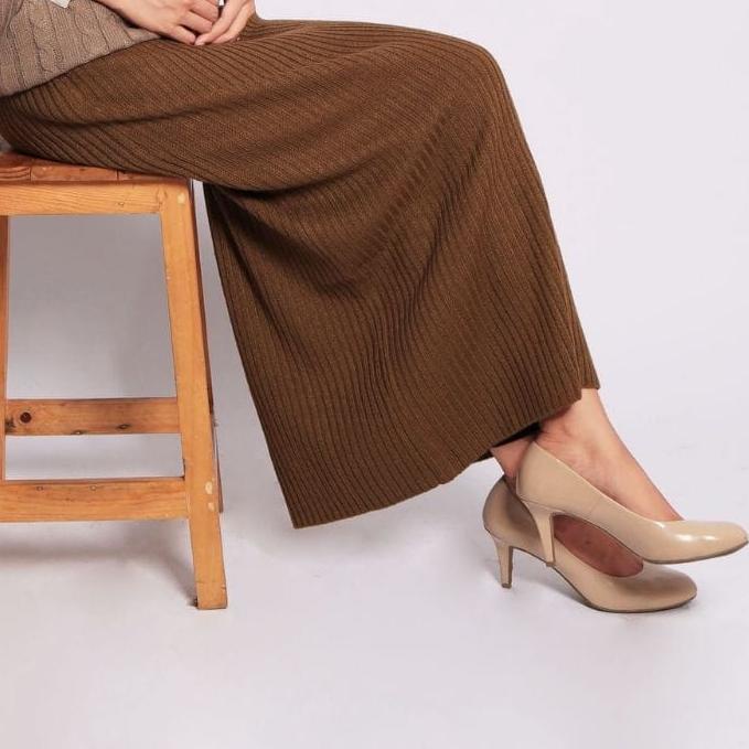 ❋ Rok Rajut Span Premium//Rok Plisket//ROK PANJANG ❉