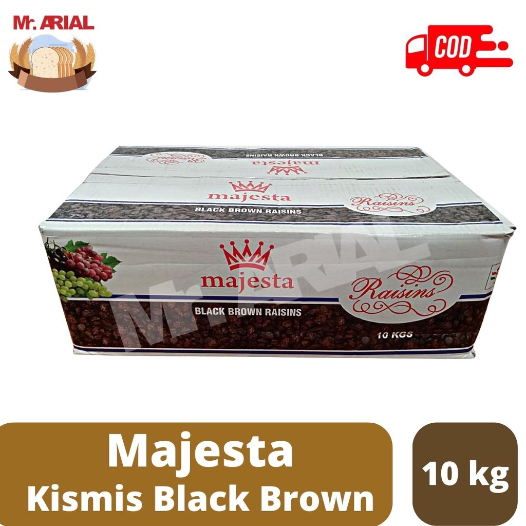 

MAJESTA Kismis @ 10Kg / Black Brown Raisin India / Kismis Coklat Hitam / kismis Hitam Coklat @10Kg