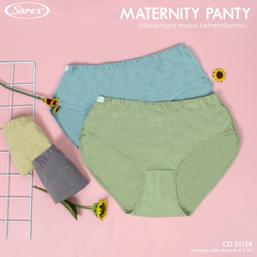 SOREX cd Hamil Katun Maxi 51128 Sorex Maternity Panty