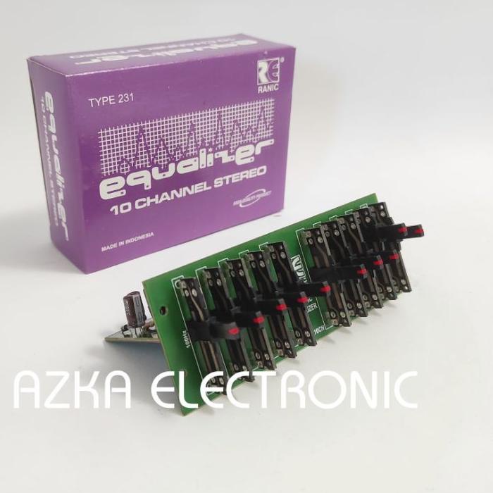 ☼ Kit Equalizer 10 Channel Stereo ✿