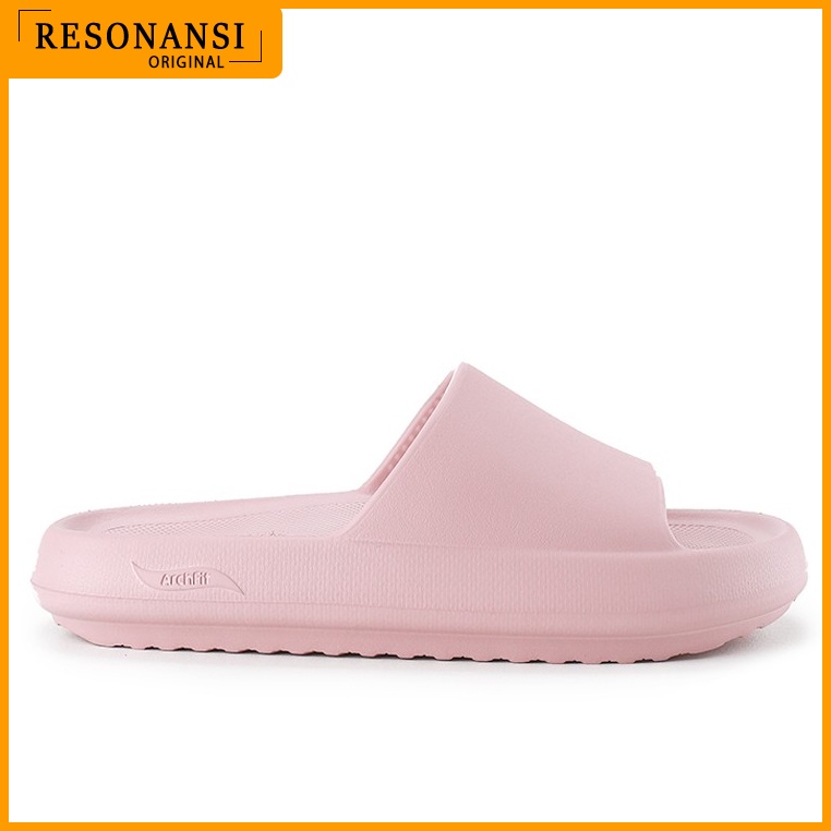 SANDALL WANITA TERBARU SKECHERS ORIGINAL SLIDE ARCH FIT HORIZON MAUVE