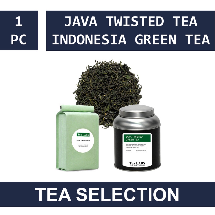 

Tea LABS Selection - Java Twisted Indonesian Green Tea