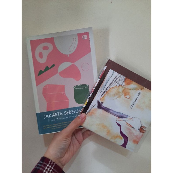 Preloved Jakarta Sebelum Pagi ORI (ttd+bonus map)