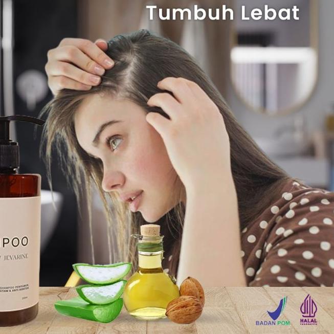 ➸ PROMO Shampo JEVARINE ALL IN ONE Hair Treatment ORIGINAL || SAMPO AMPUH MENGATASI KERONTOKAN DAN K