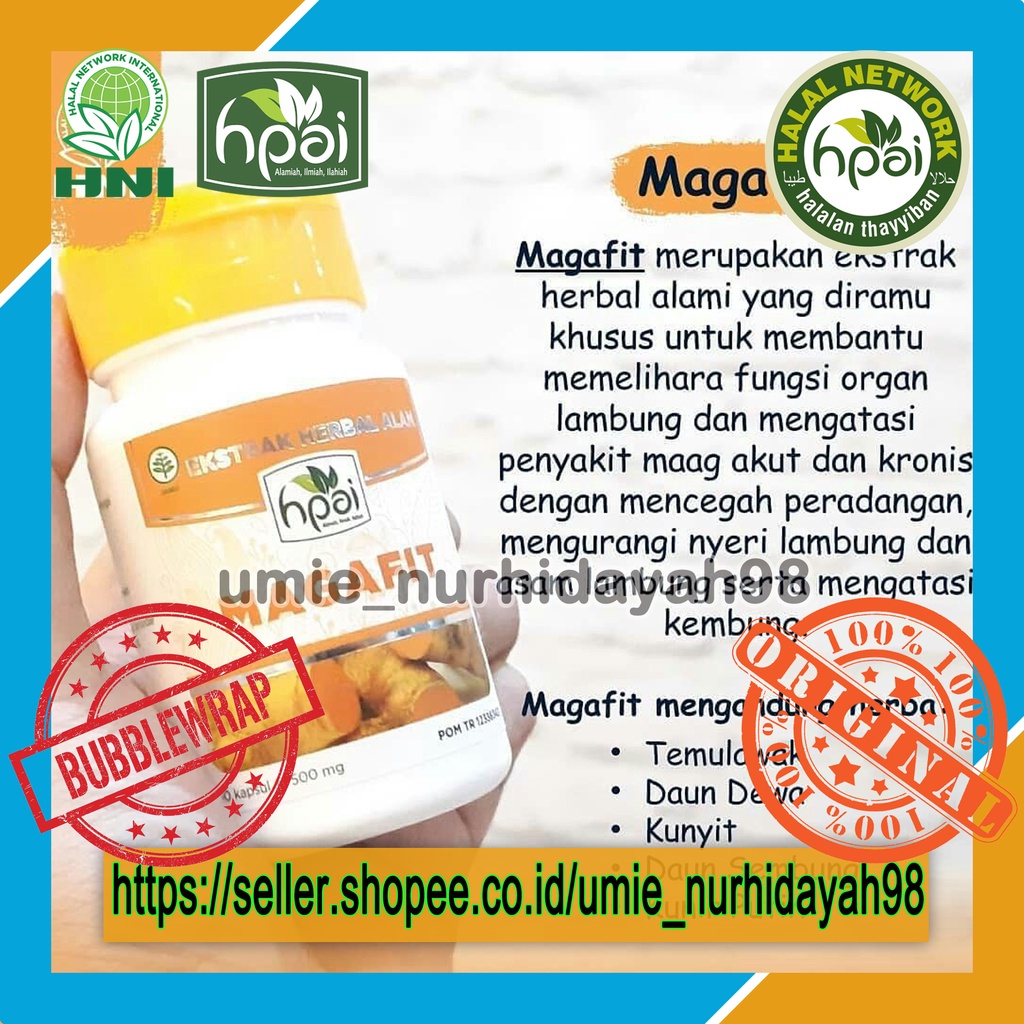 MAGAFIT - herbal untuk obat maag - HNI HPAI