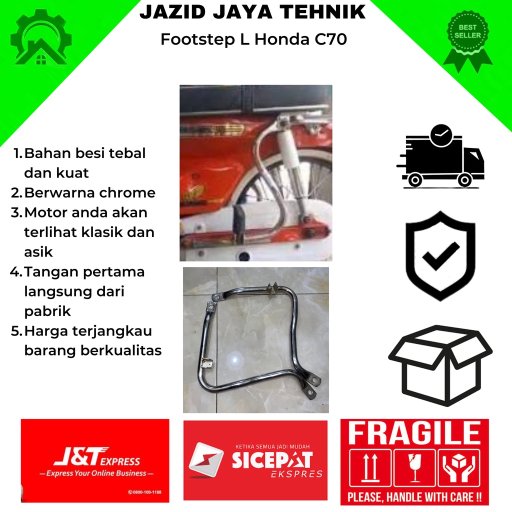 Footstep L Honda C70