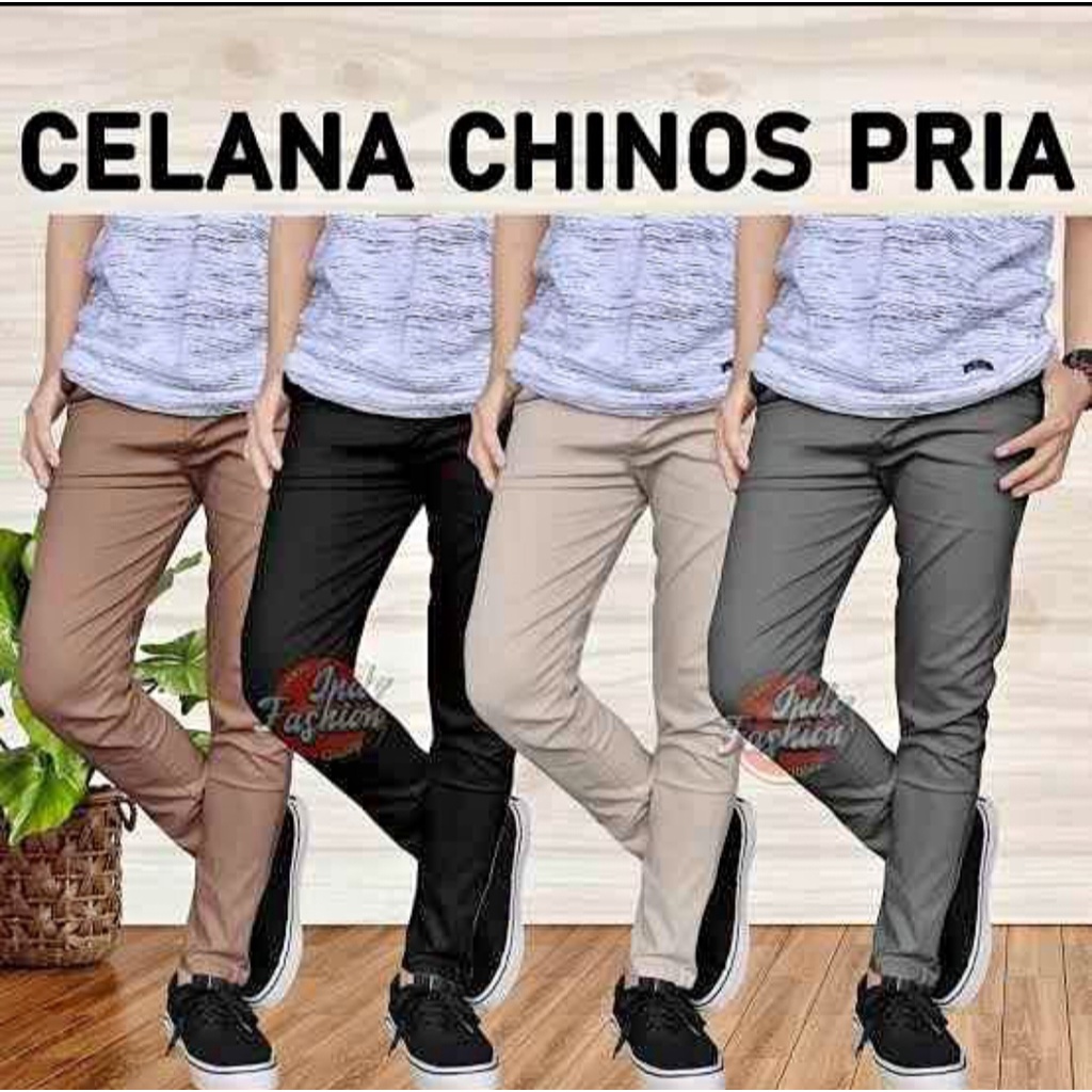 COD CELANA PANJANG CATOON CHINOS PRIA MURAH MERIAH