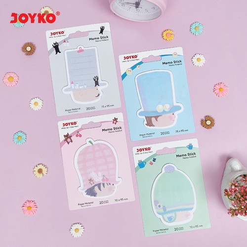 

MEMO STICK JOYKO MMS-36 HAT MAN | STICKY NOTE | MEMO TEMPEL