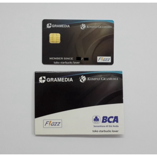 Unik Kartu Flazz BCA Saldo 0 - Kompas Gramedia Hitam Edisi terbatas Berkualitas