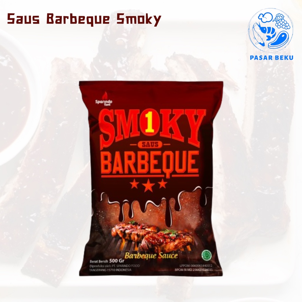 

Saus Barbeque Smoky BBQ Saos Sauce Barbeque Smoky BBQ 500gr Pasar Beku Padang