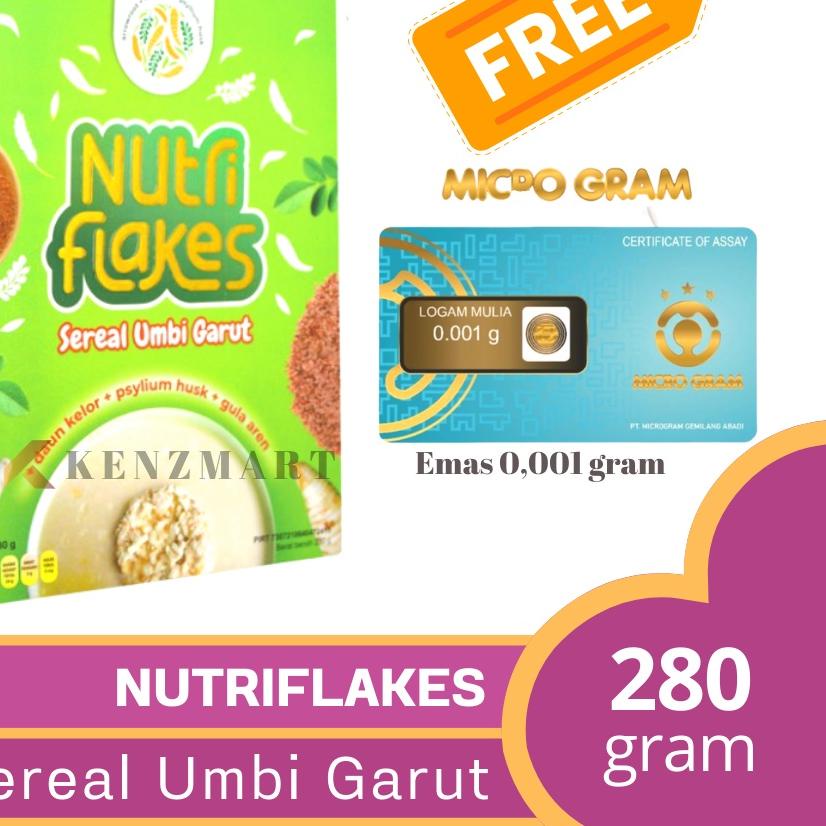

❆ Nutriflakes Sereal - Cereal Ekstrak Daun Kelor Solusi Atasi Asam Lambung Maag Akut Diet Tingkatkan Antibody Imunitas Tubuh ♩