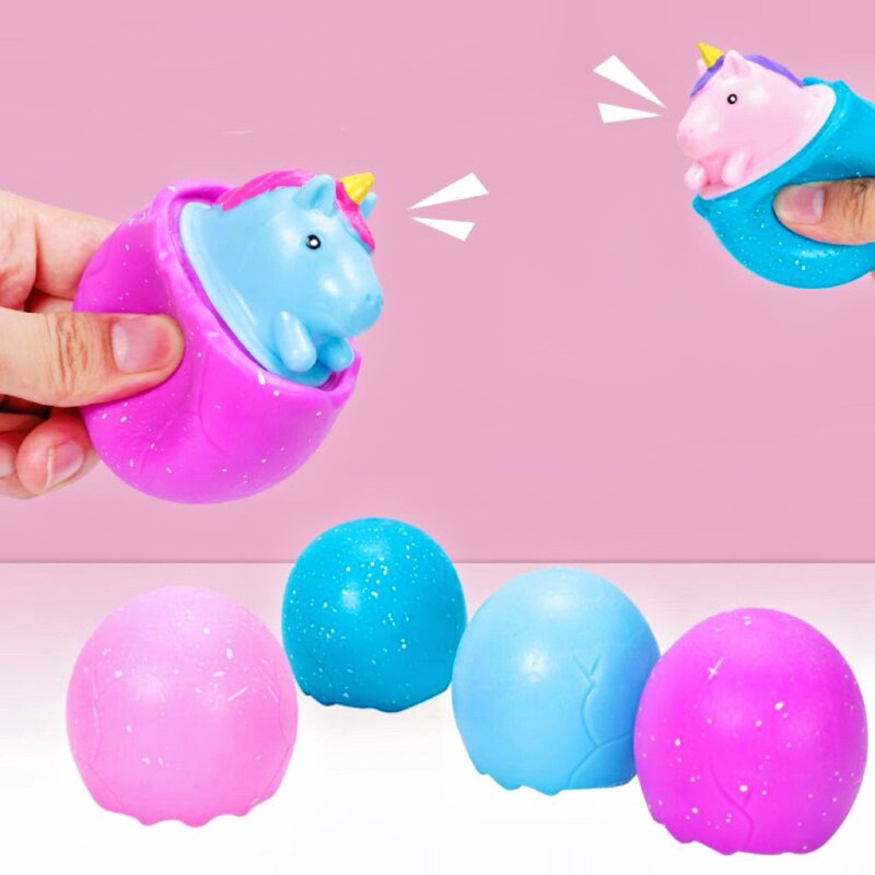 Mainan Anak Squishy Pop Up Unicorn Pencet Squeeze Hewan Lucu/Mainan Anti Stress Terviral BY SMOLL