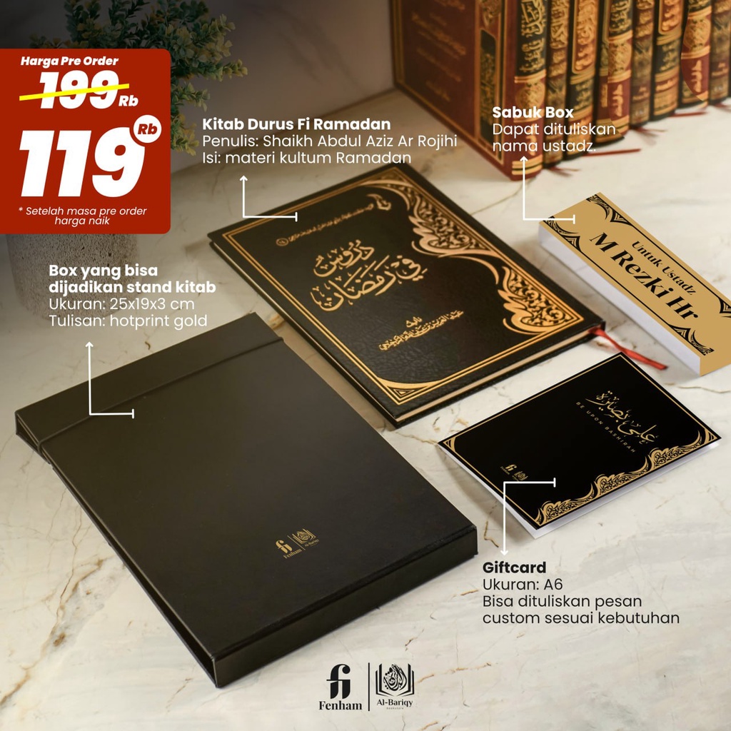 Giftset Hadiah untuk Ustadz