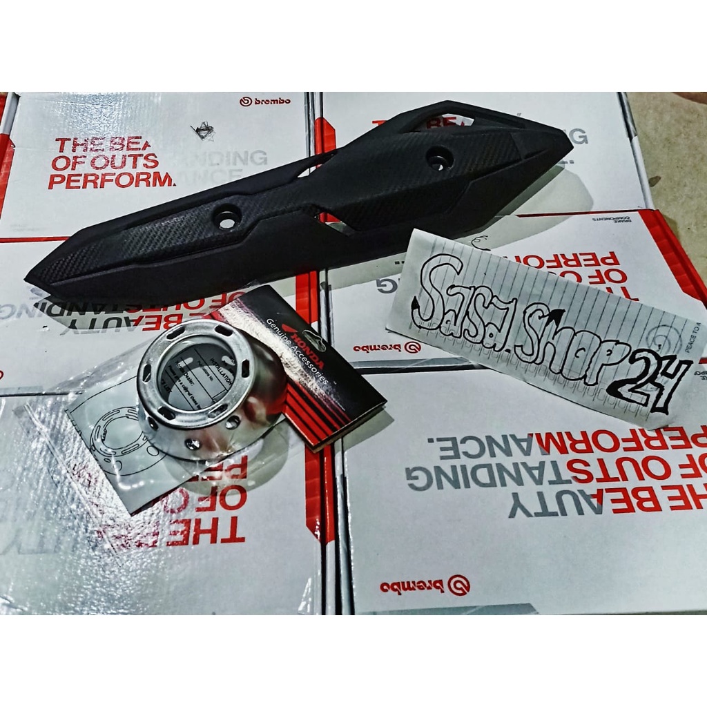 PAKET HEMAT END MUFFLER DAN TAMENG AIRBLDE OLD TAMENG AIRBLADE ENDMUFF END CUP PAKET