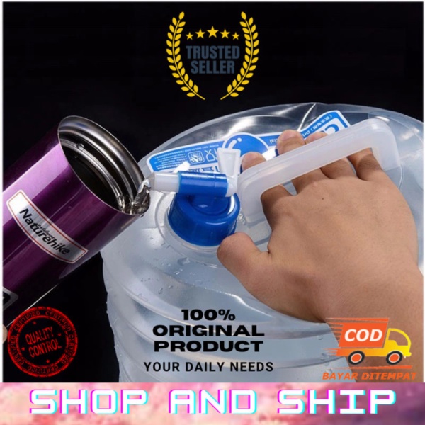 

Dijual outdoor camping self driving tour folding water bag ORIGINAL SAS - 5 LITER Limited