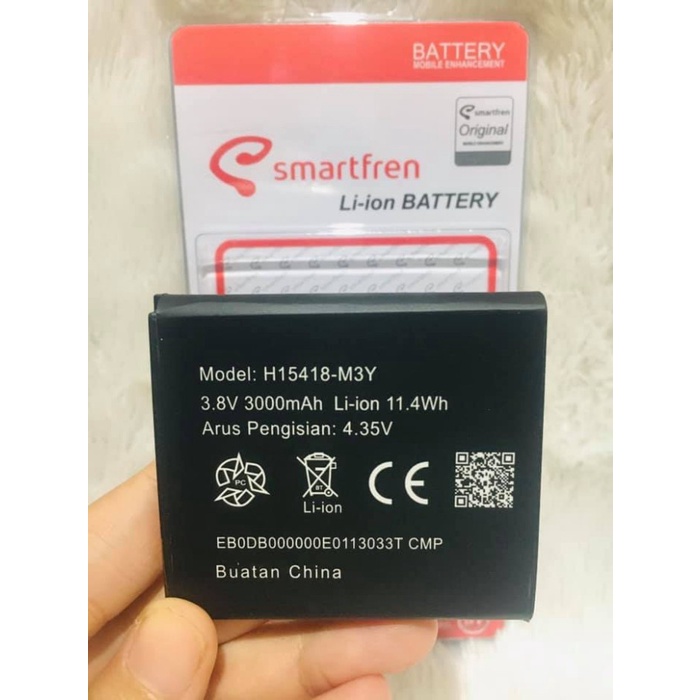 BATERAI MODEM SMARTFREN ANDROMAX M3Y / M3Z H15418 3000MAH ORIGINAL