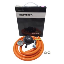 Regulator + Selang gas Modena Bravareg ORIGINAL