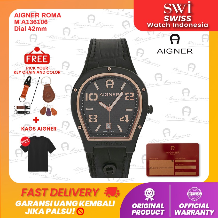 Jam Tangan Pria Analog Aigner M A136106 Roma