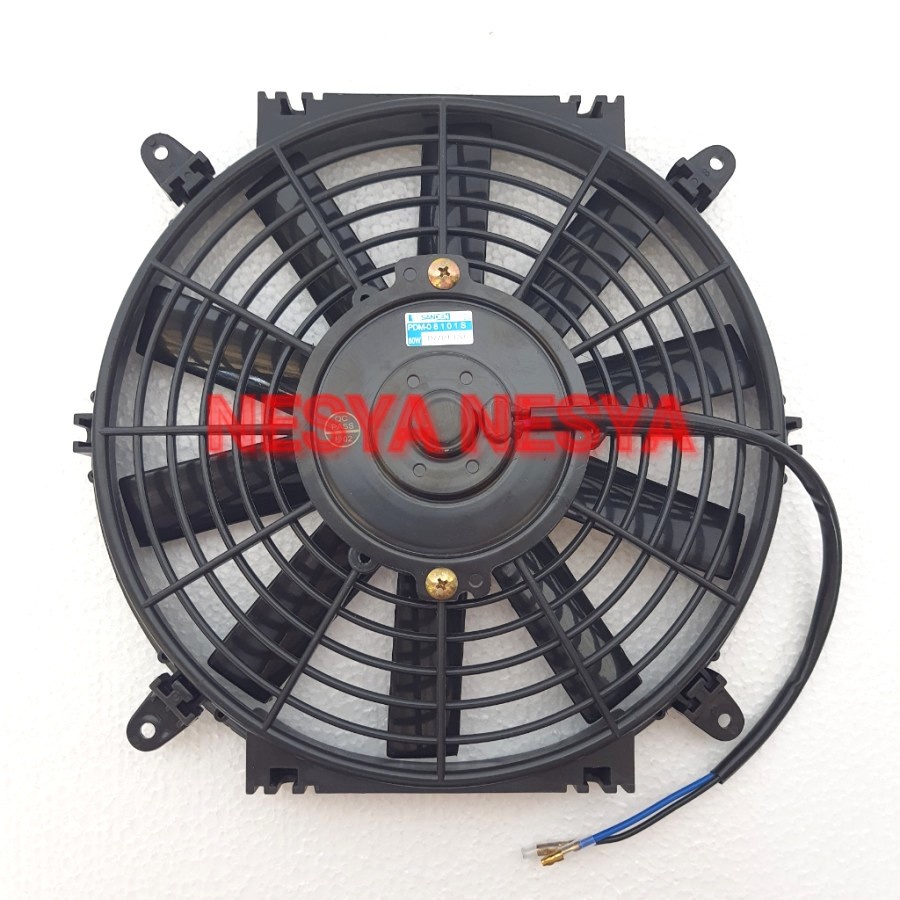 Kipas Motor Extra Ekstra Fan ExtraFan Kondensor Radiator AC Mobil Universal 12V 12 Volt - Diameter 1