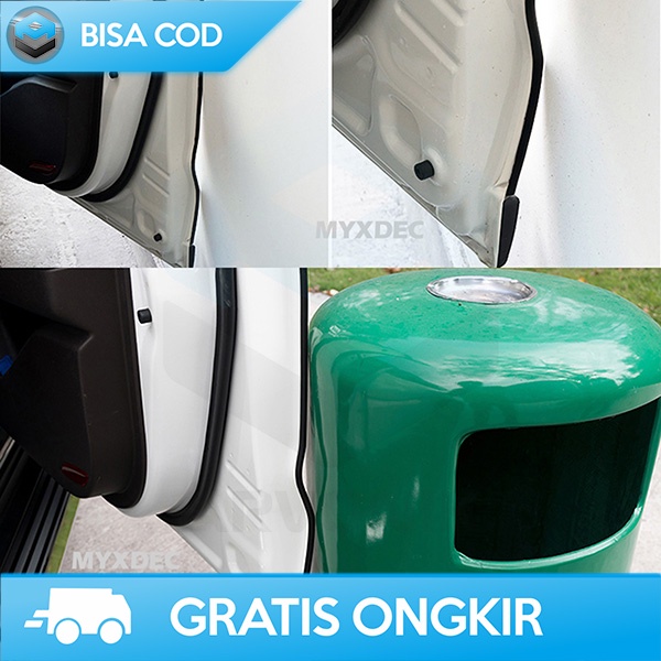 RUBBER STRIP LIS PELINDUNG PINTU MOBIL DEKORASI EKTERIOR ANTI TABRAKAN