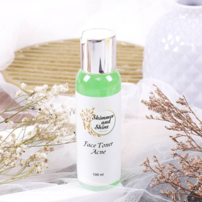 Face toner acne shimmer and shine