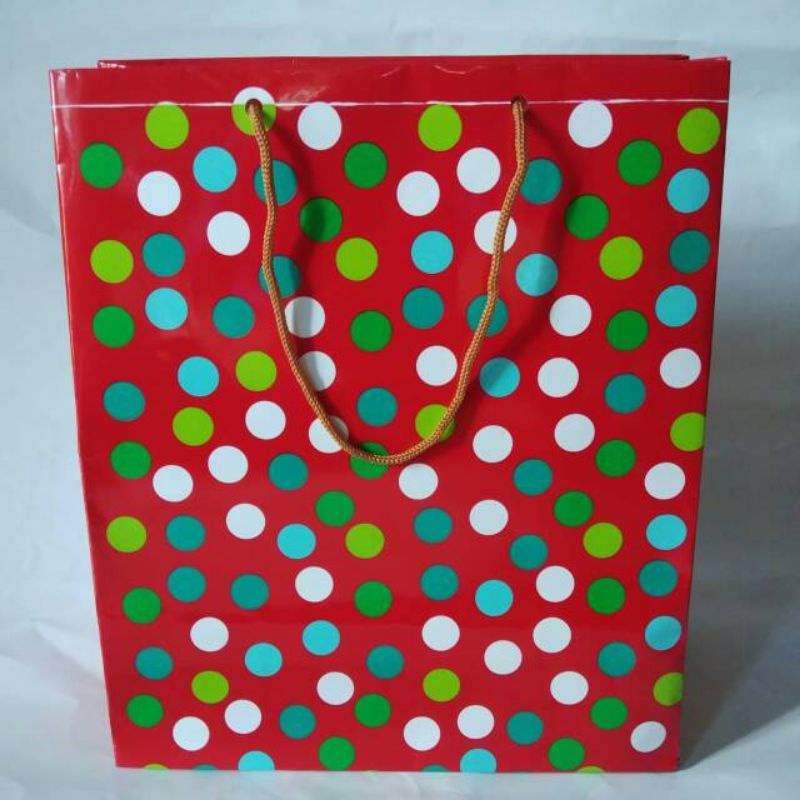 

Paperbag Motif Bahan Glossy
