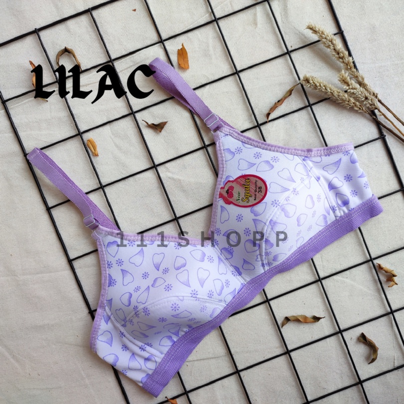 BRA BH BUSA SYALA BRA TANPA KAWAT KUTANG KATUN REMAJA MURAH SIZE 34 36 38