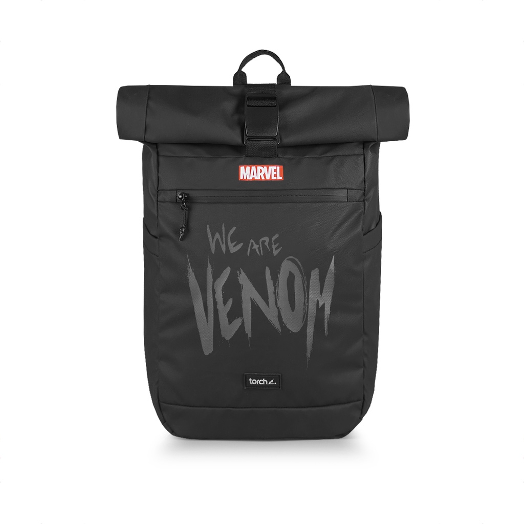 Marvel Villain Venom Typical TORCH Depok Backpack - Tas Ransel Punggung Pria Wanita Hongcheon 22L