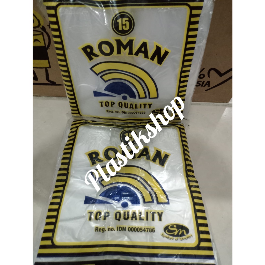 kantong plastik HD ROMAN 15,24