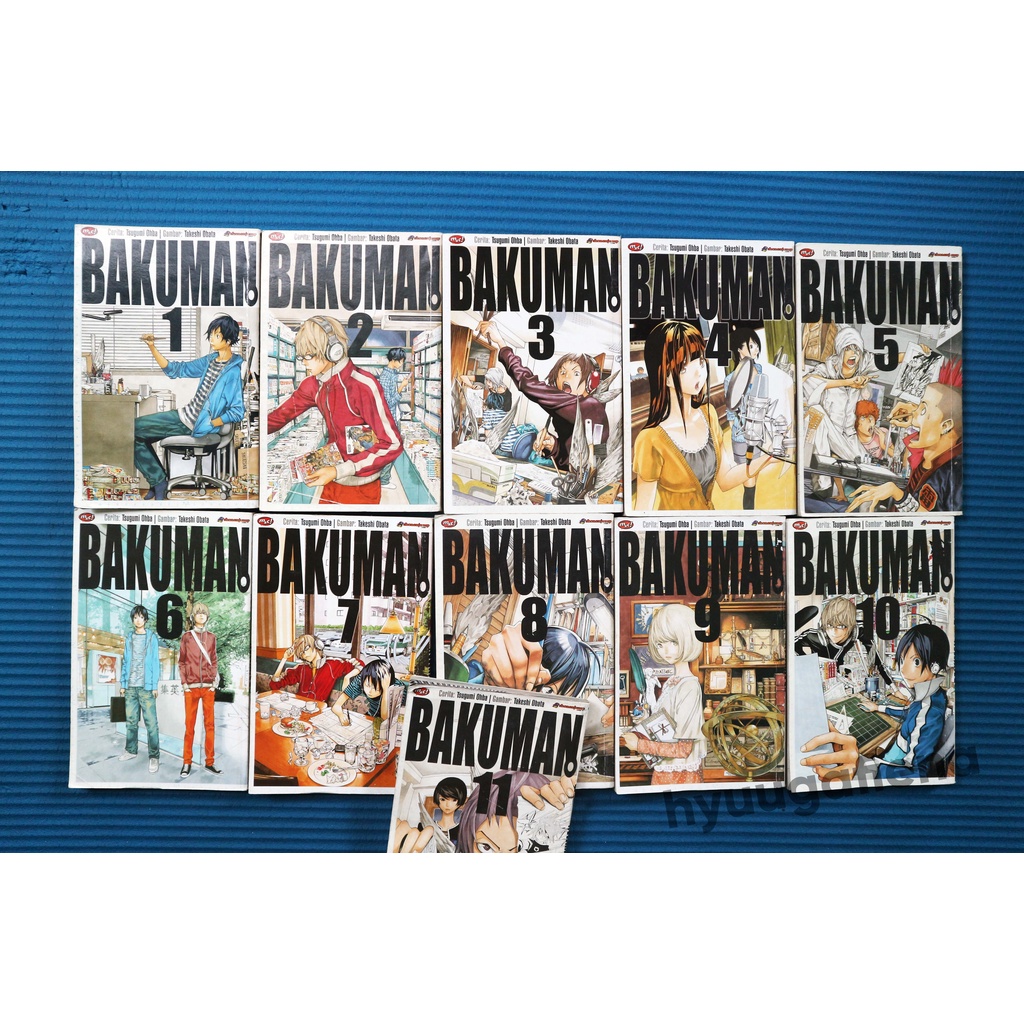 komik bekas bakuman vol 1-11
