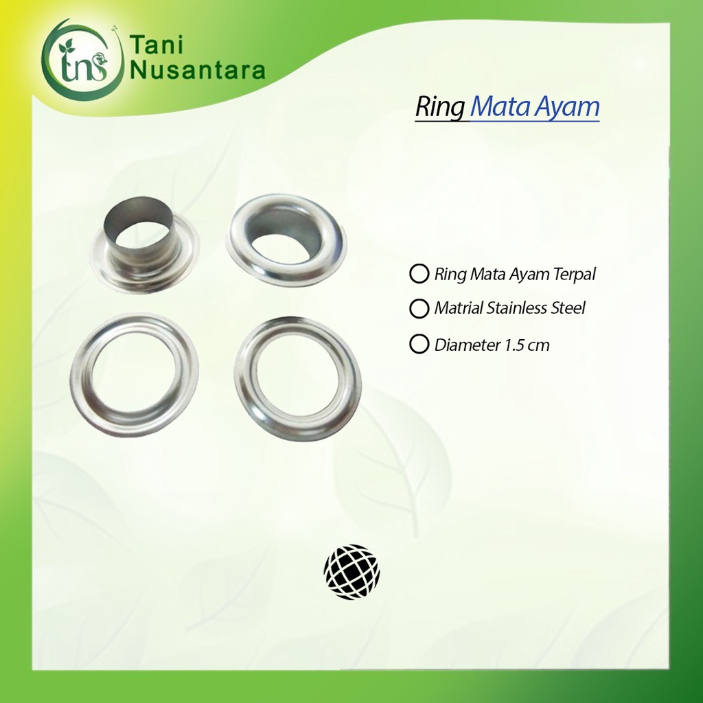 Ring Mata Ayam Terpal Kancing Mata Ikan